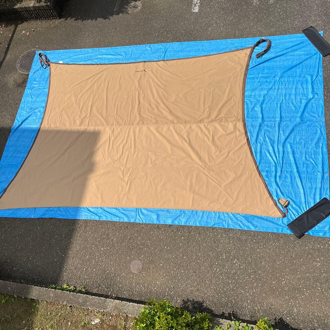 テンマクデザイン 焚き火タープTCコネクトヘキサとポールのセット販売