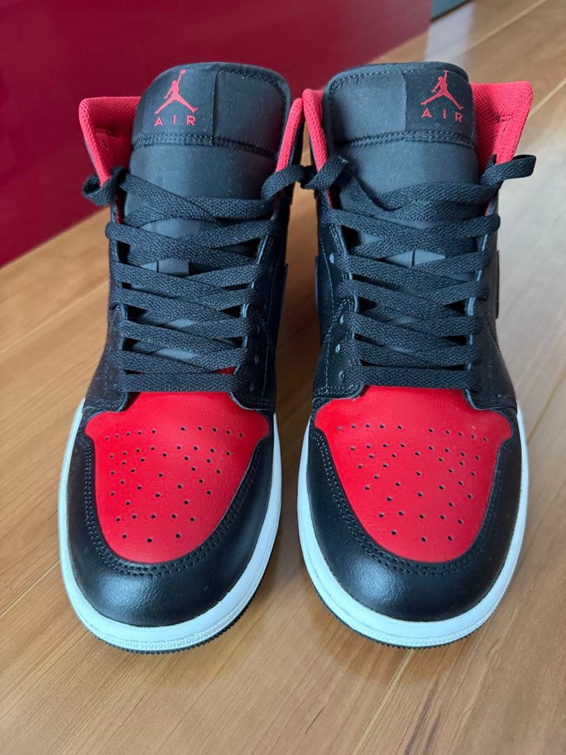 Air Jordan ハイカットシューズ 黒/赤　未使用品