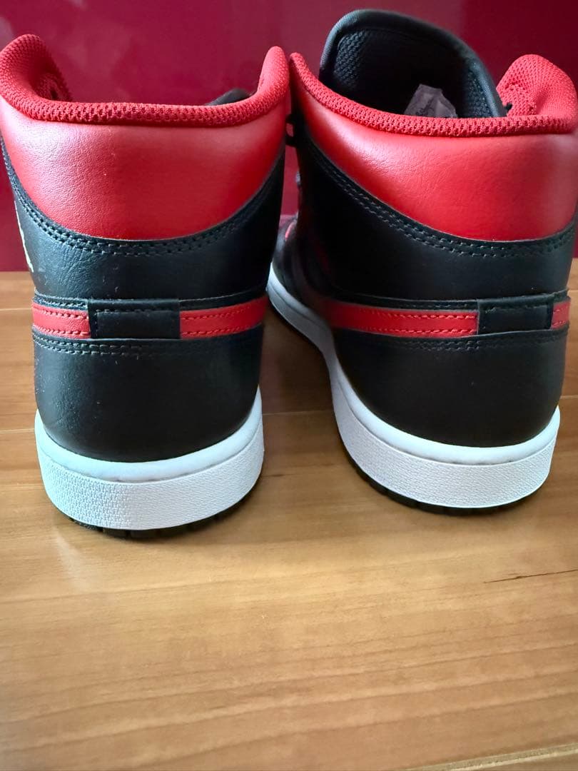 Air Jordan ハイカットシューズ 黒/赤　未使用品