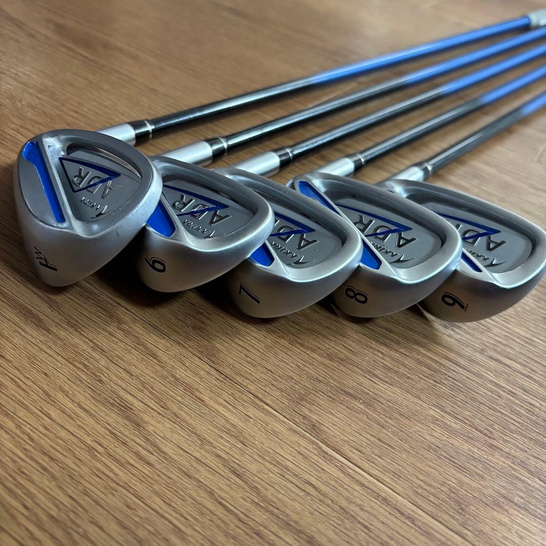 AKIRA ADR アイアン Fujikura Speeder 右 5本セット