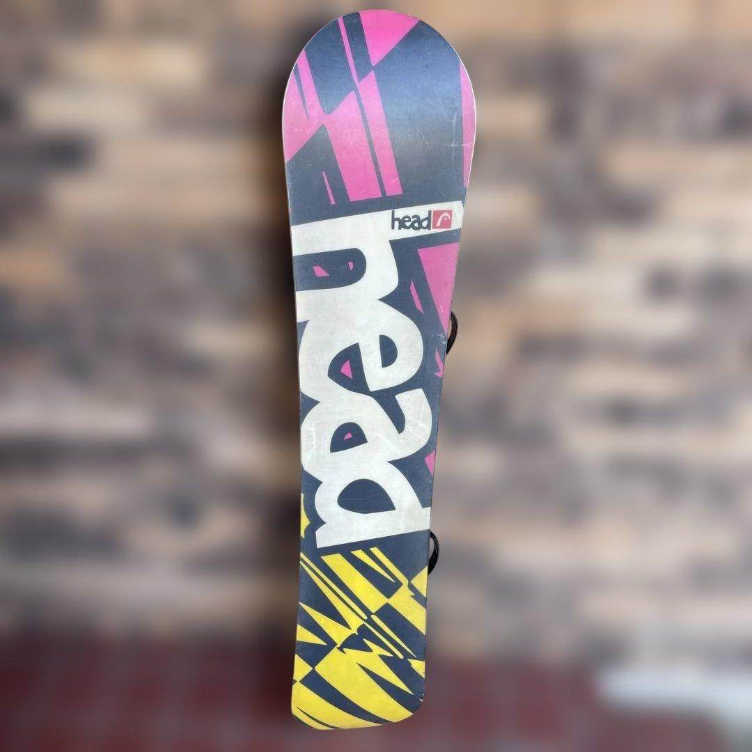 ジャンク扱い】HEAD スノーボード 149cm ビンディング付き