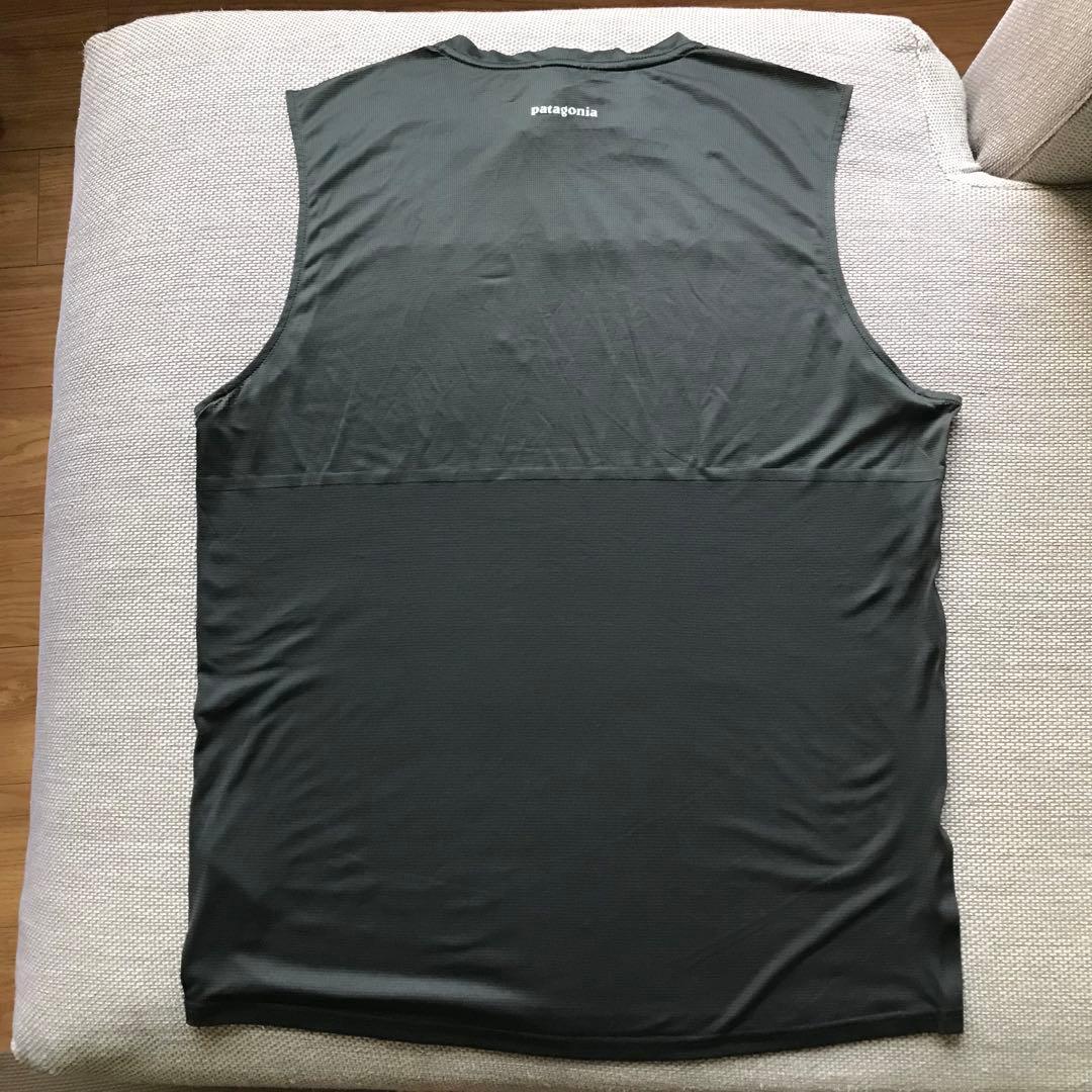 パタゴニア Patagonia ウインドチェイサースリーブレス L 未使用