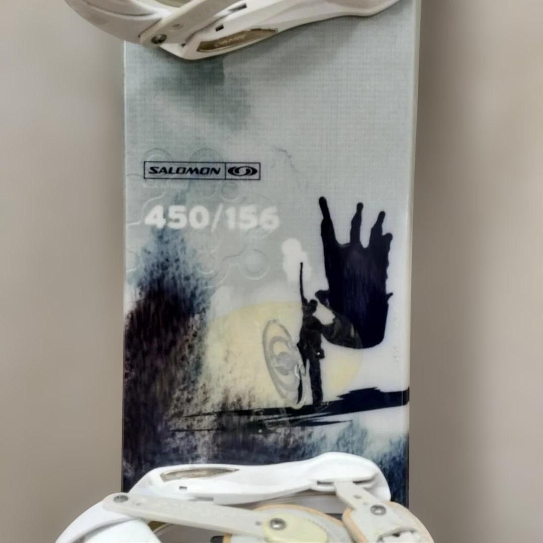 SALOMON スノーボード 156cm & DRAKE ビンディング