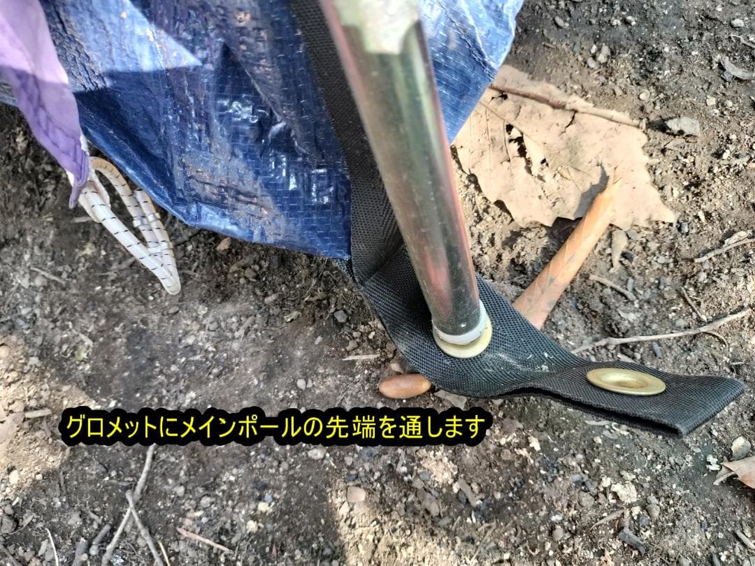 【設営簡単】ロッジ型テント レトロカラー 2〜3人用 付属品完備 キャンプ