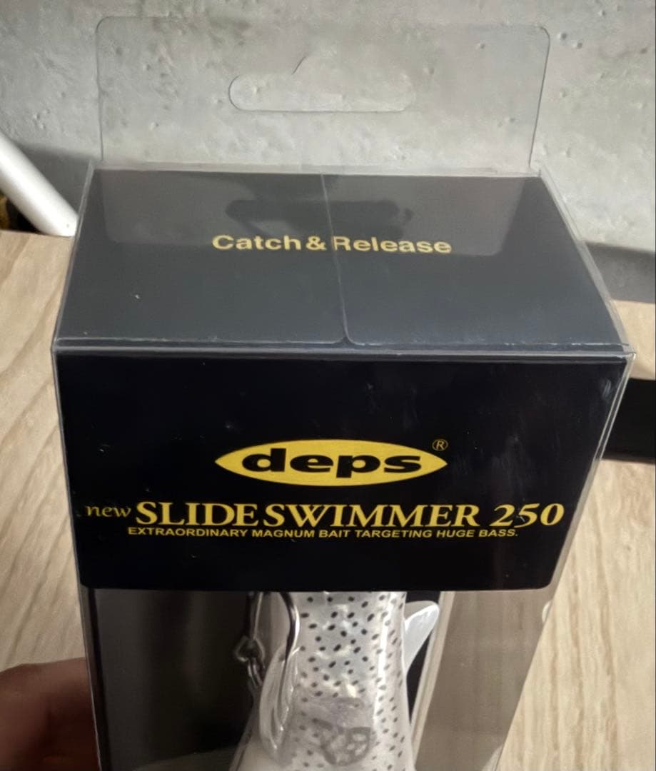 deps スライドスイマー250 キープキャスト限定リミテッドホワイトレインボー