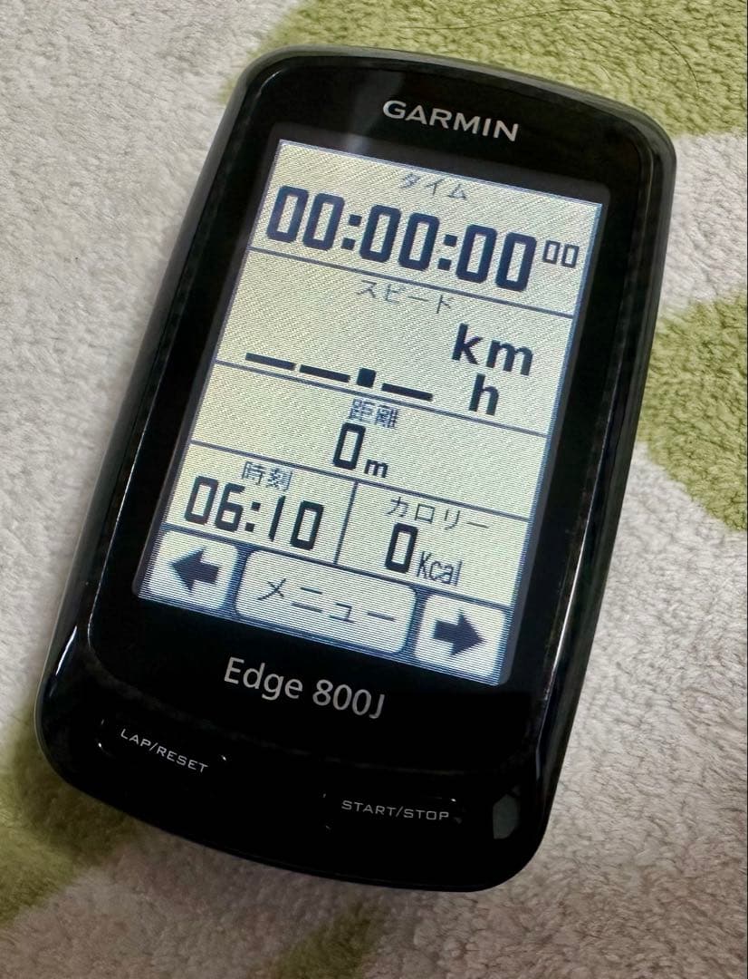 ほぼ傷なしガーミン　edge800J サイクルコンピュータ