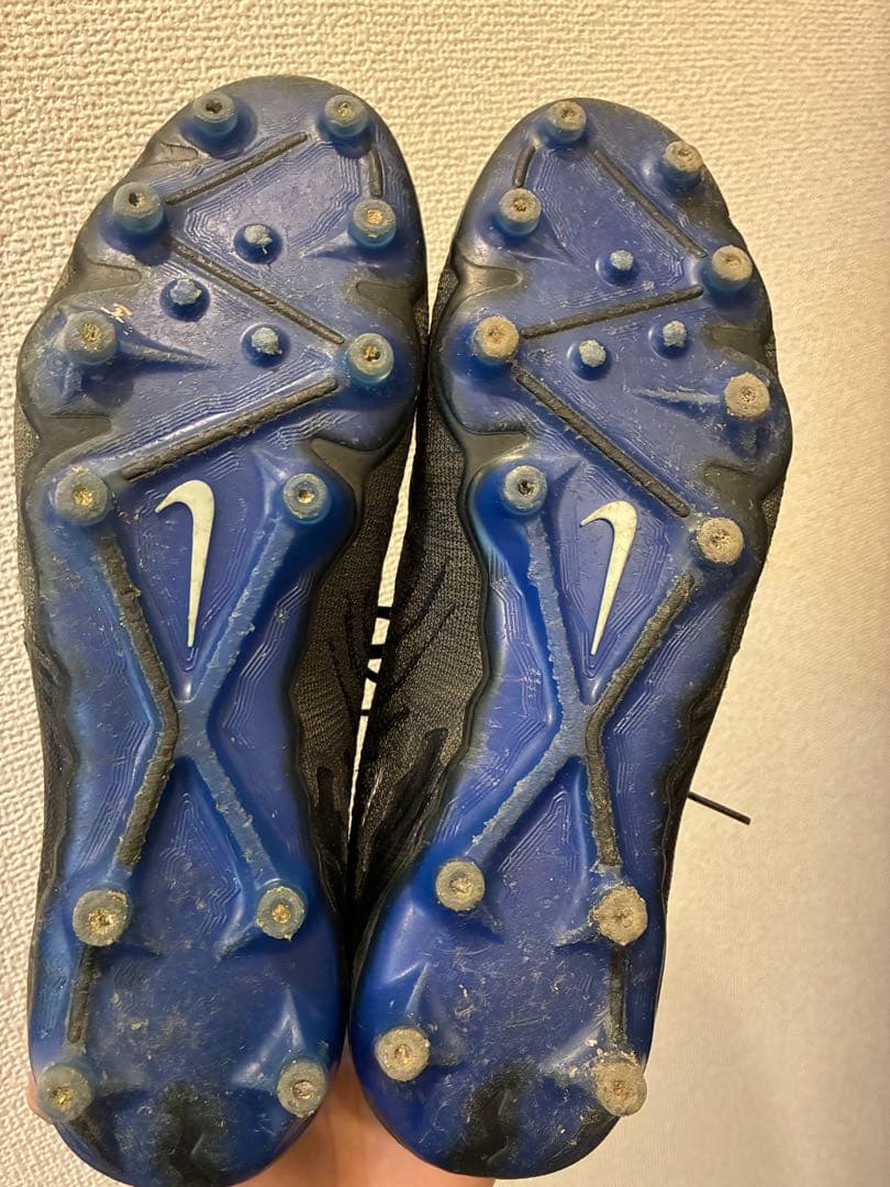 NIKEファントム GX エリート AG(ブラック×ブルー) 25.5