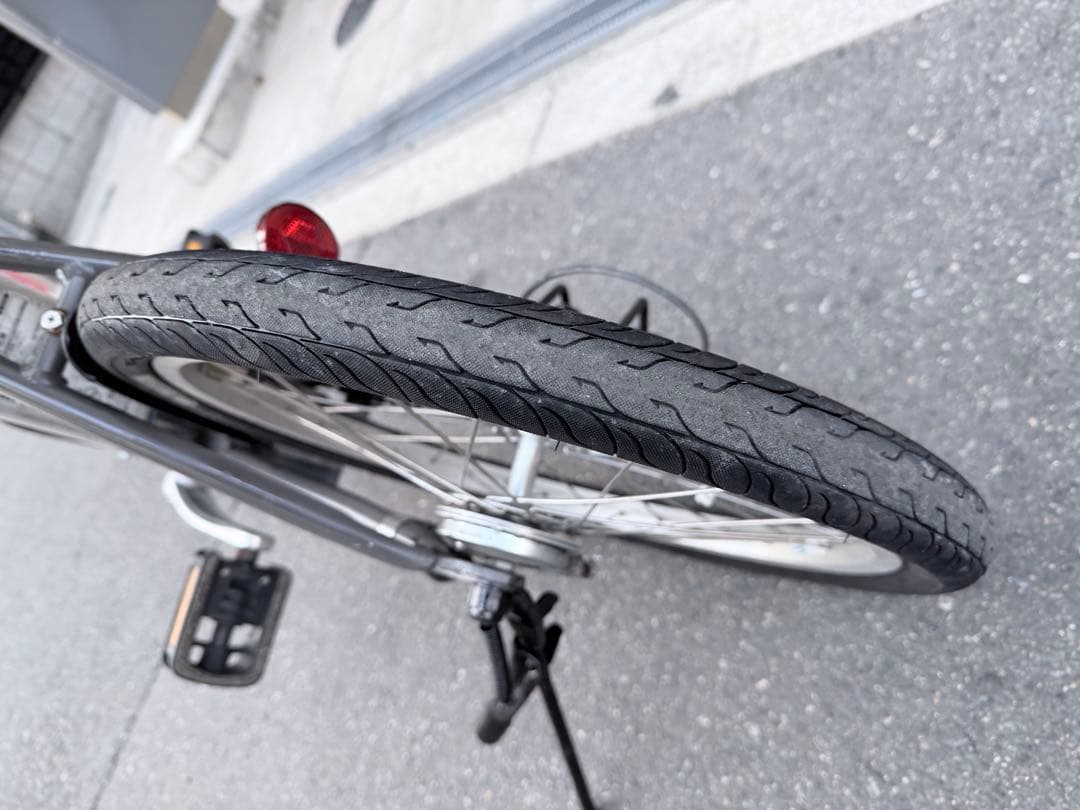 大阪府　パナソニック　OFF TIME 電動アシスト自転車 グレー