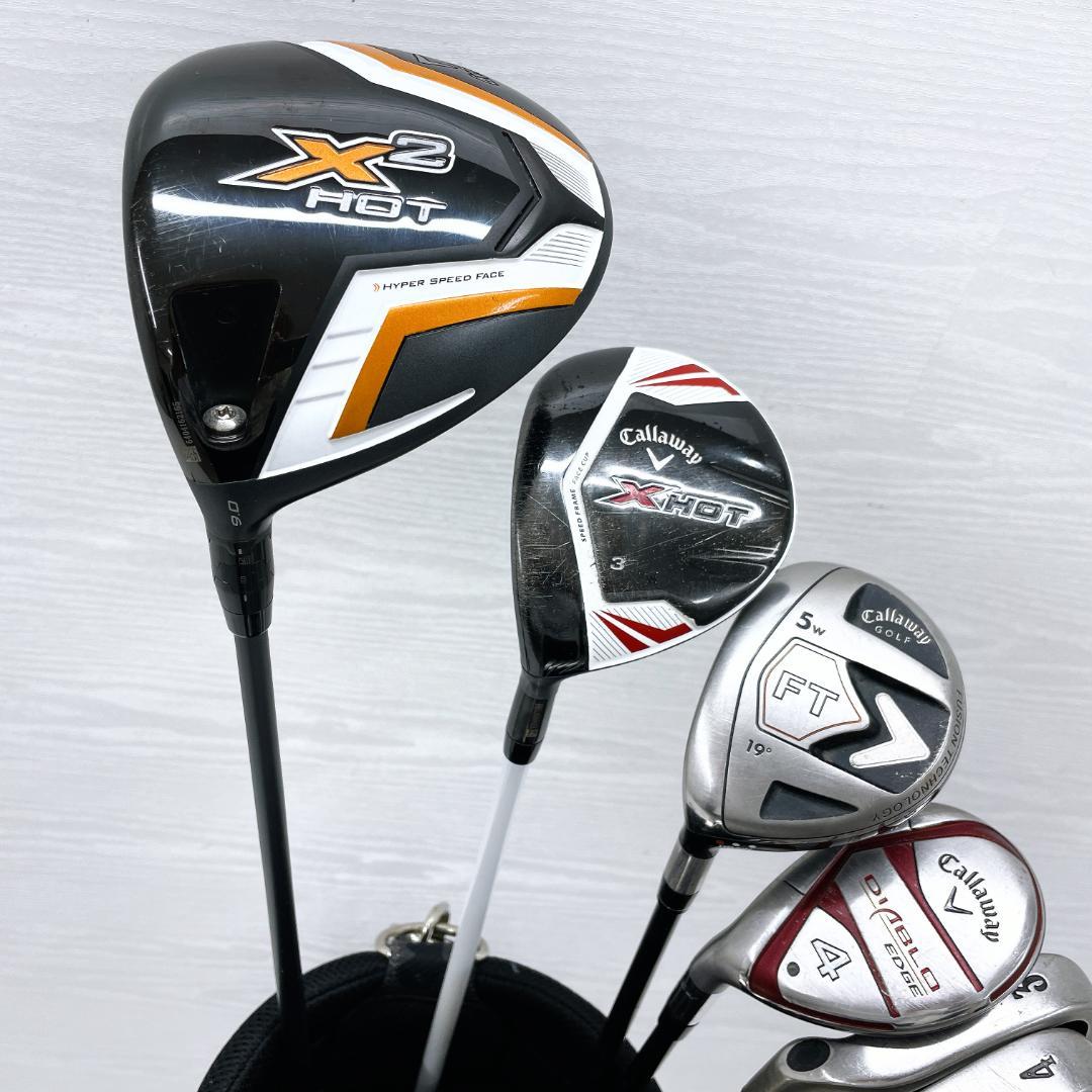 【左利き/レフティ】 Callaway キャロウェイ ゴルフクラブ 初心者セット