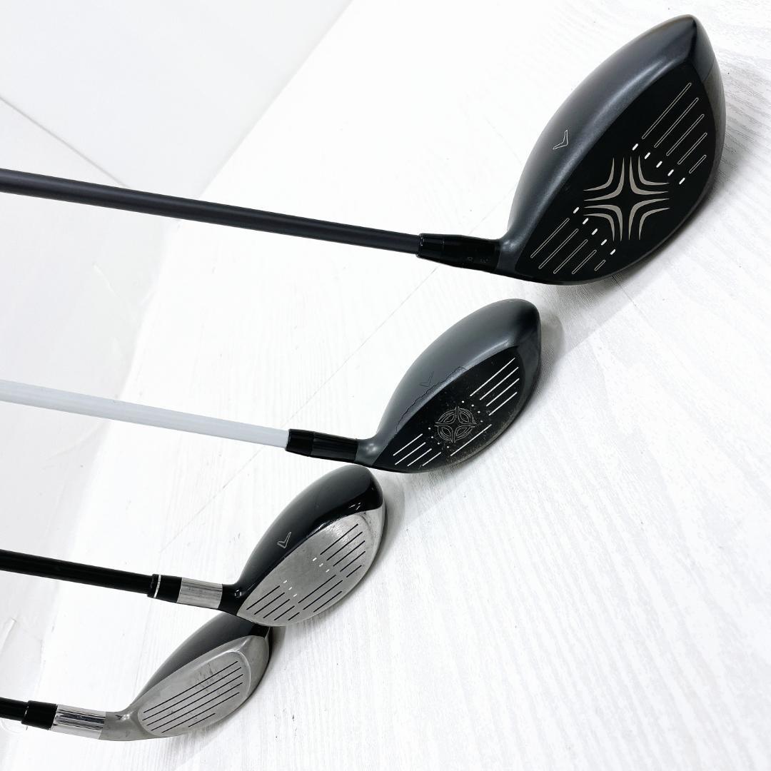 【左利き/レフティ】 Callaway キャロウェイ ゴルフクラブ 初心者セット