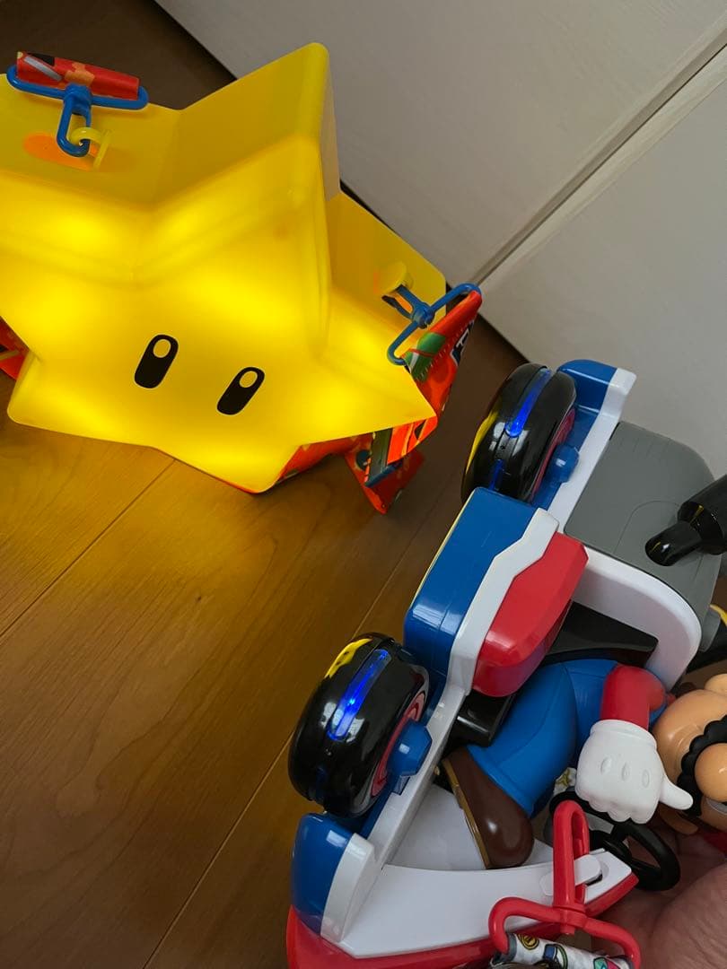 USJマリオカート＆スターポップコーンバケツ２点セット☺︎ストラップ付き
