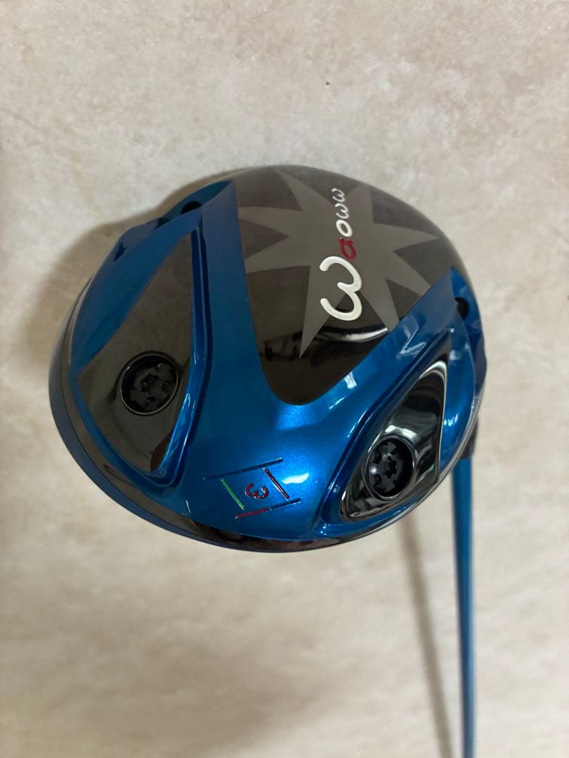 WAOWWドライバー RV-555 シャフト:CRAZY-8 FLEX-S