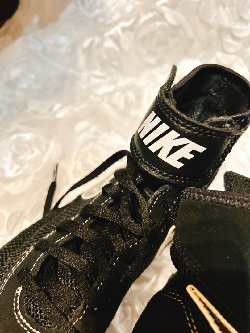美品 NIKE ボクシング レスリング ボクサーシューズ アメリカ正規品