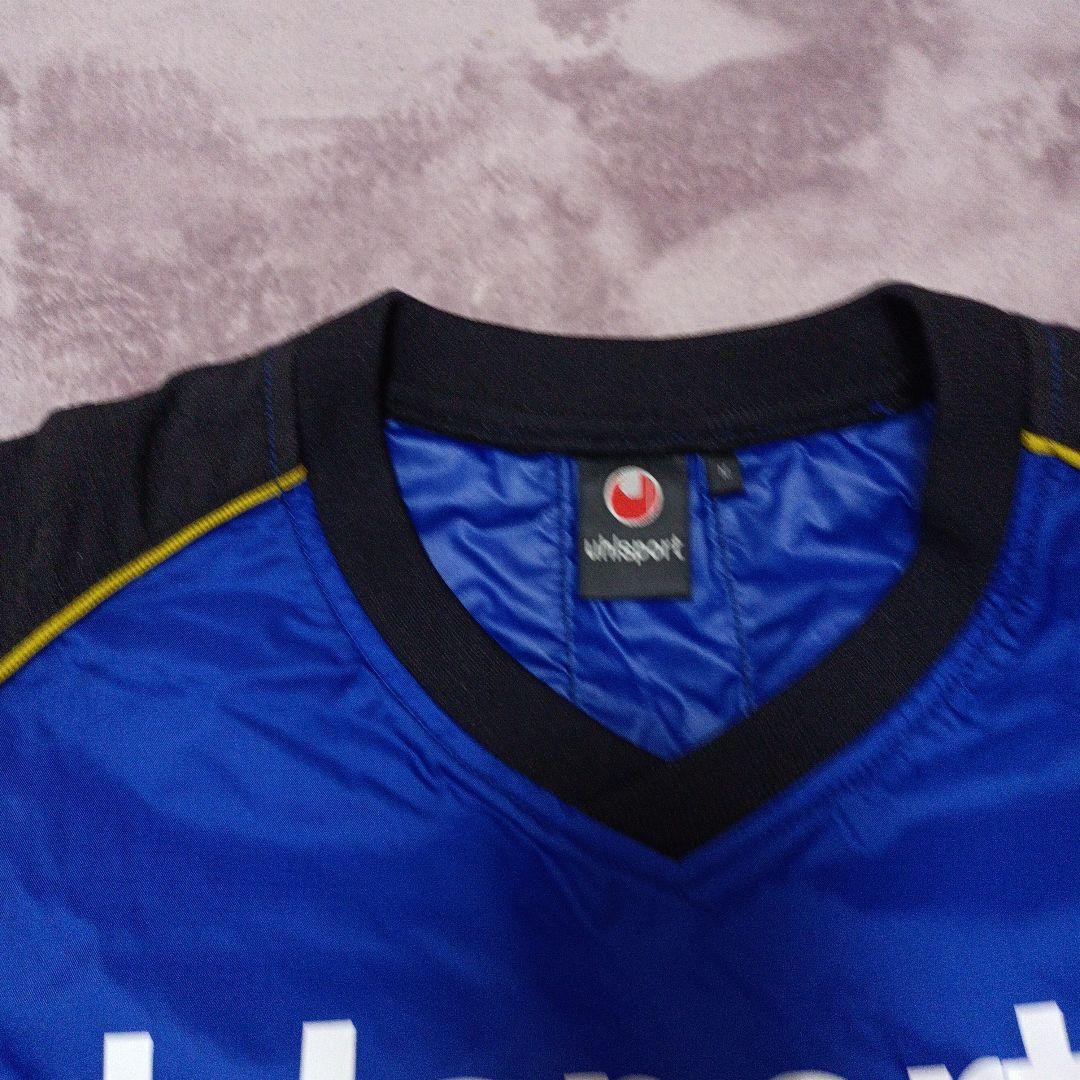 uhlsport ピステ・ウィンドブレーカー 青・黒