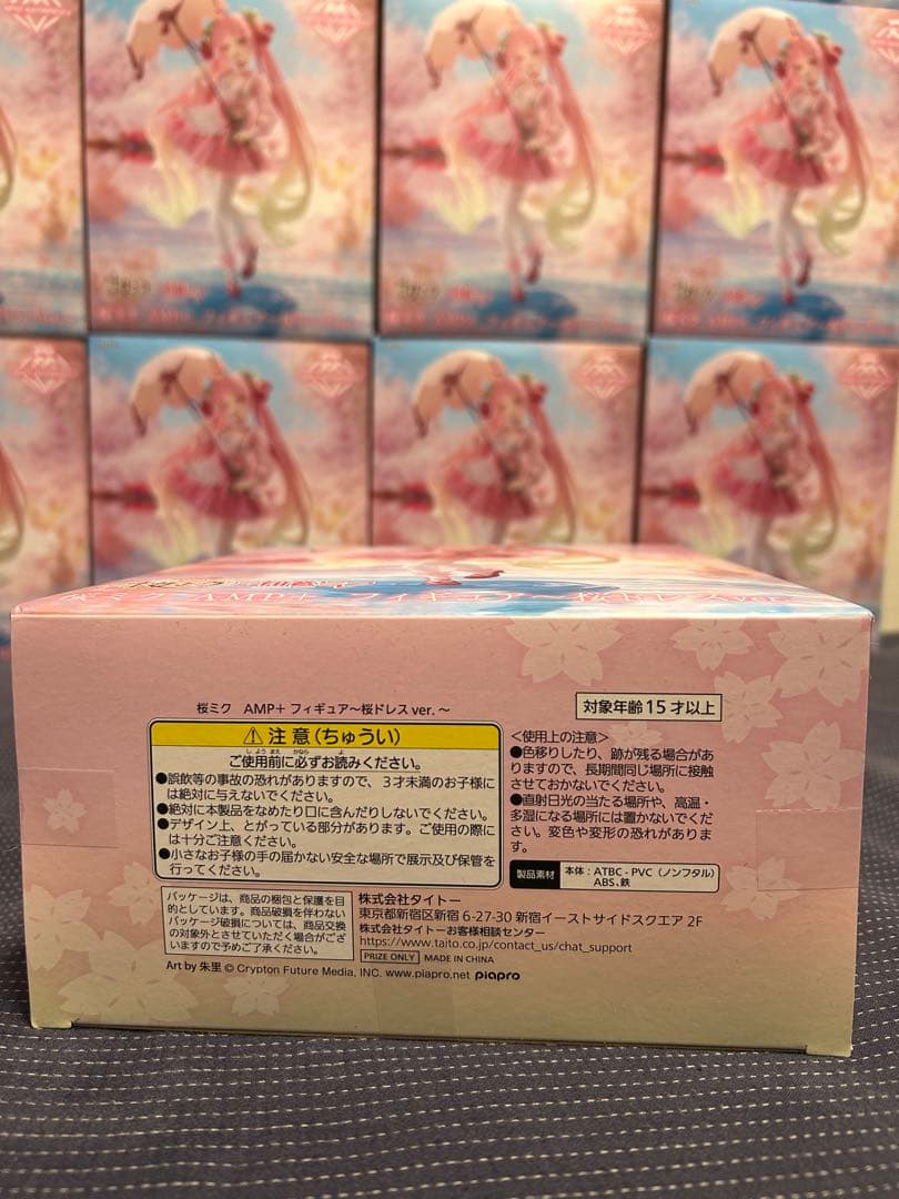24個 桜ミク AMP＋ フィギュア ～桜ドレスver.～②