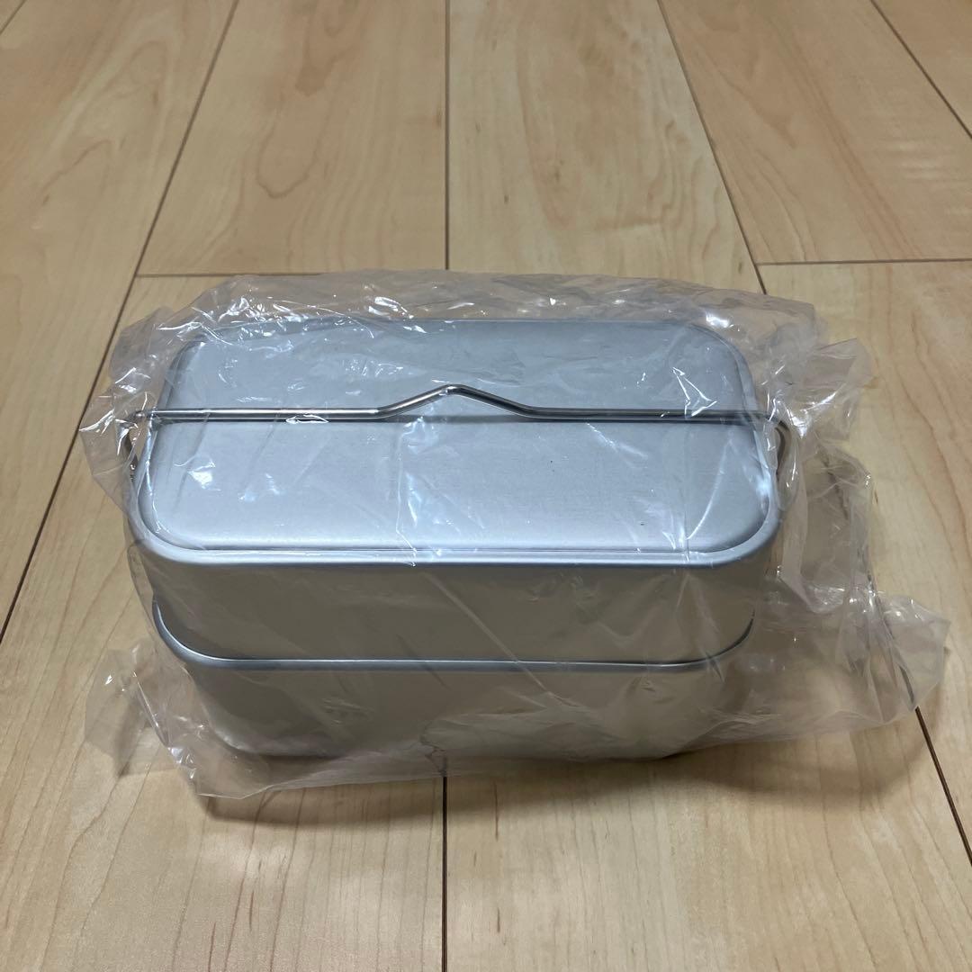 雷鳥飯盒　かほなん監修　アルミ製　シルバーバージョン　二合炊き