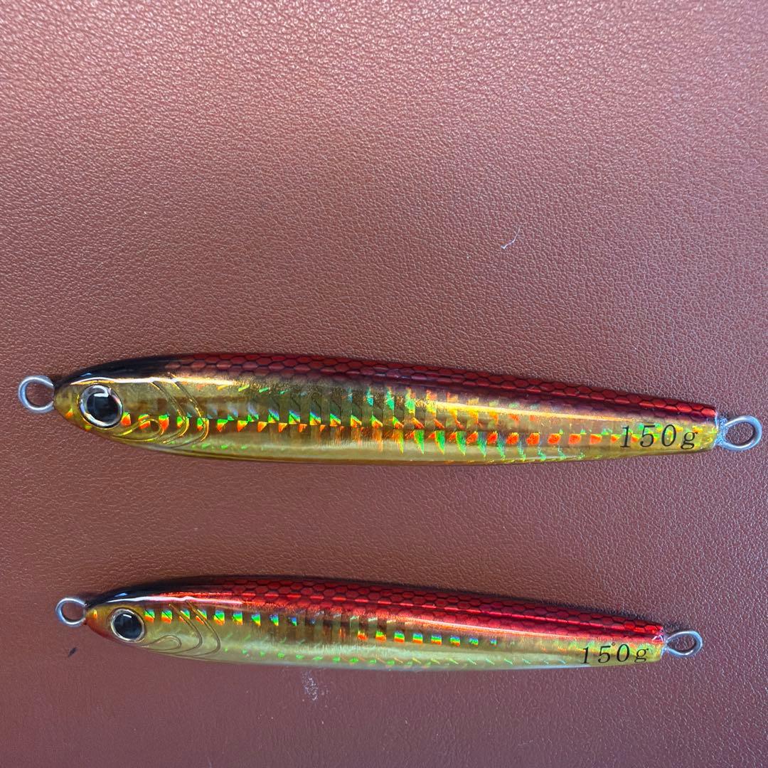 TGベイト 150g 赤金　2本セット