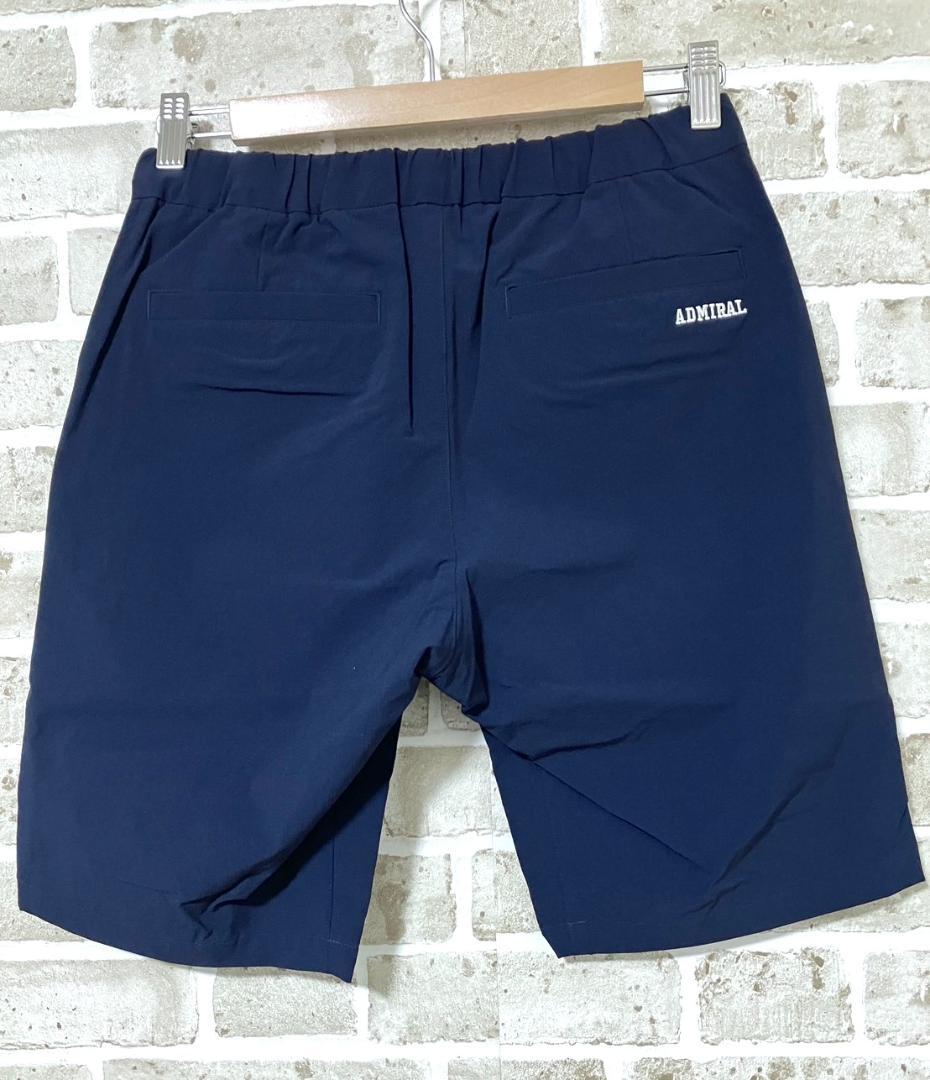 【早い者勝ち✨】新品 アドミラルゴルフ メンズ ハーフパンツ S ネイビー 紺