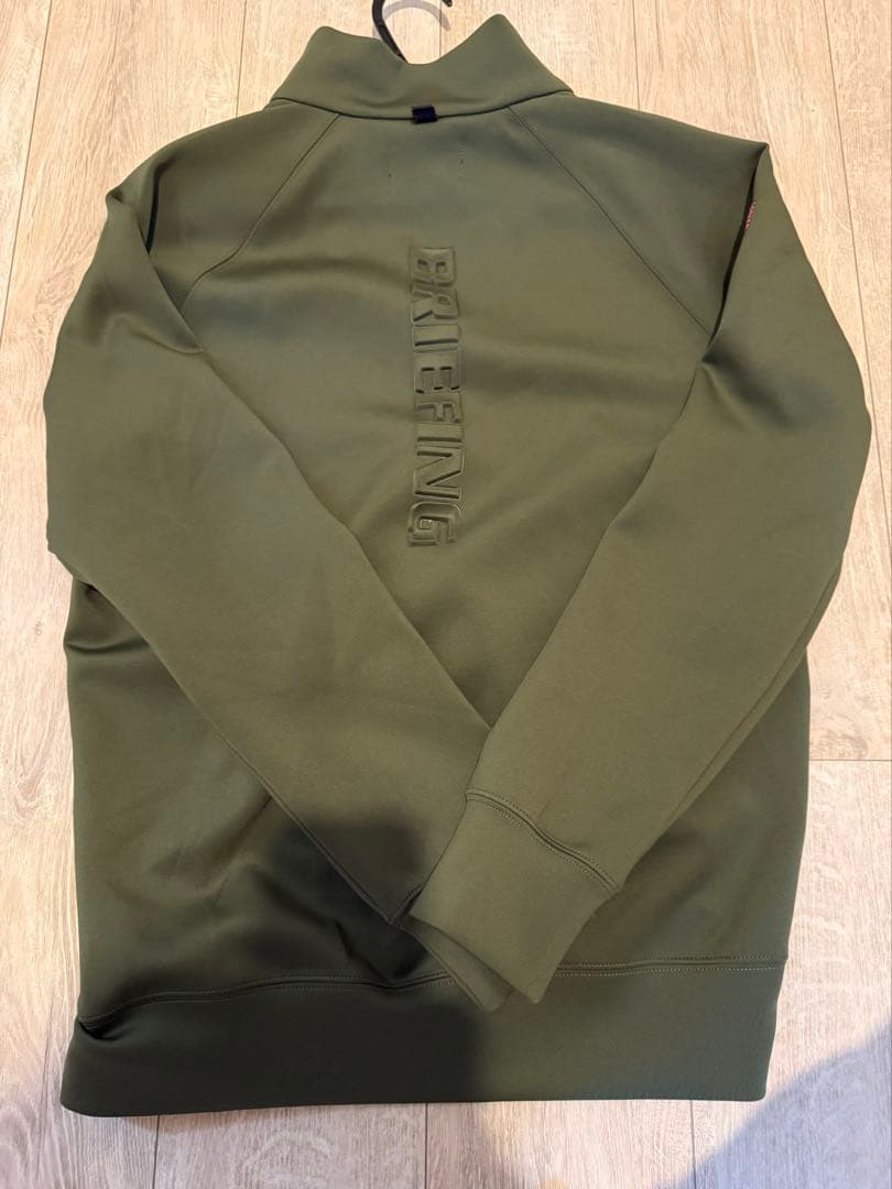 【特価】BRIFING GOLF 3DLOGO CREW NECK Msize