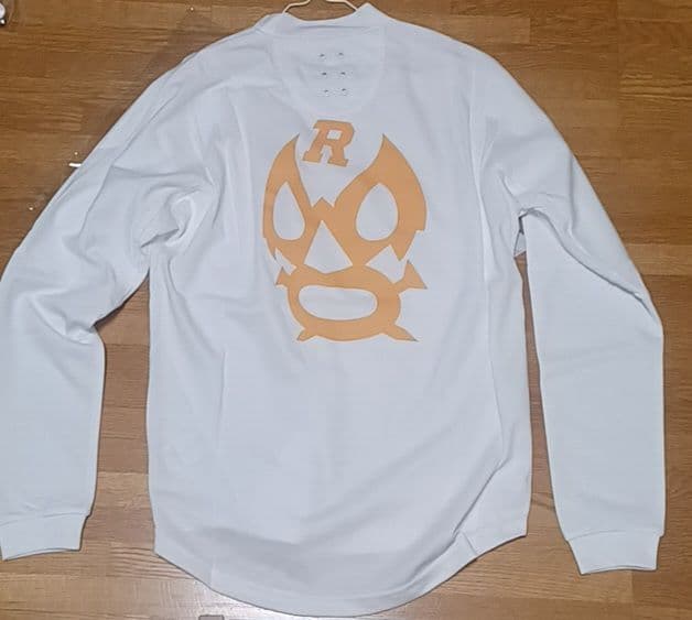 Russeluno ラッセルノ　長袖モックネック ホワイト　薄手　新品　サイズ4