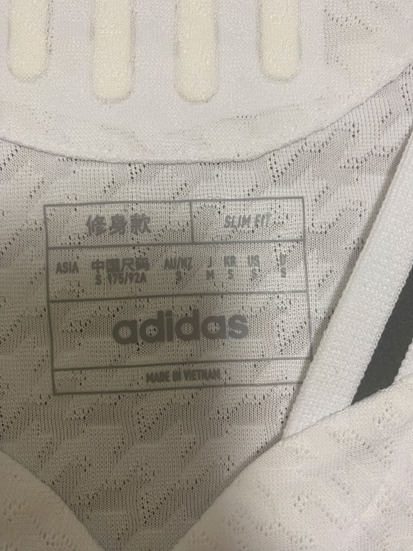 adidas Real Madrid ホワイトシャツ