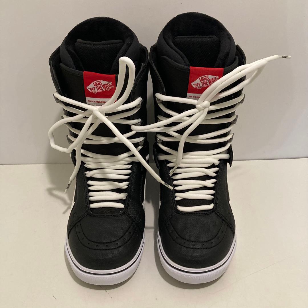 新品 25-26 バンズ ブーツ ハイスタンダード 26.0 ブラック VANS