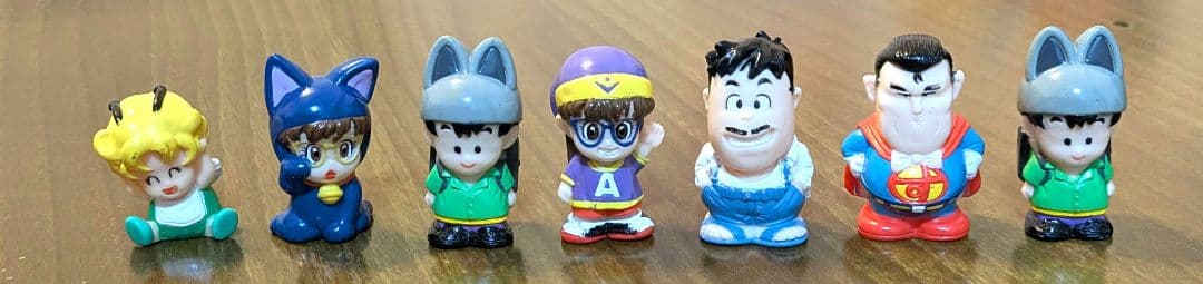 ドクタースランプアラレちゃん 指人形７体セット