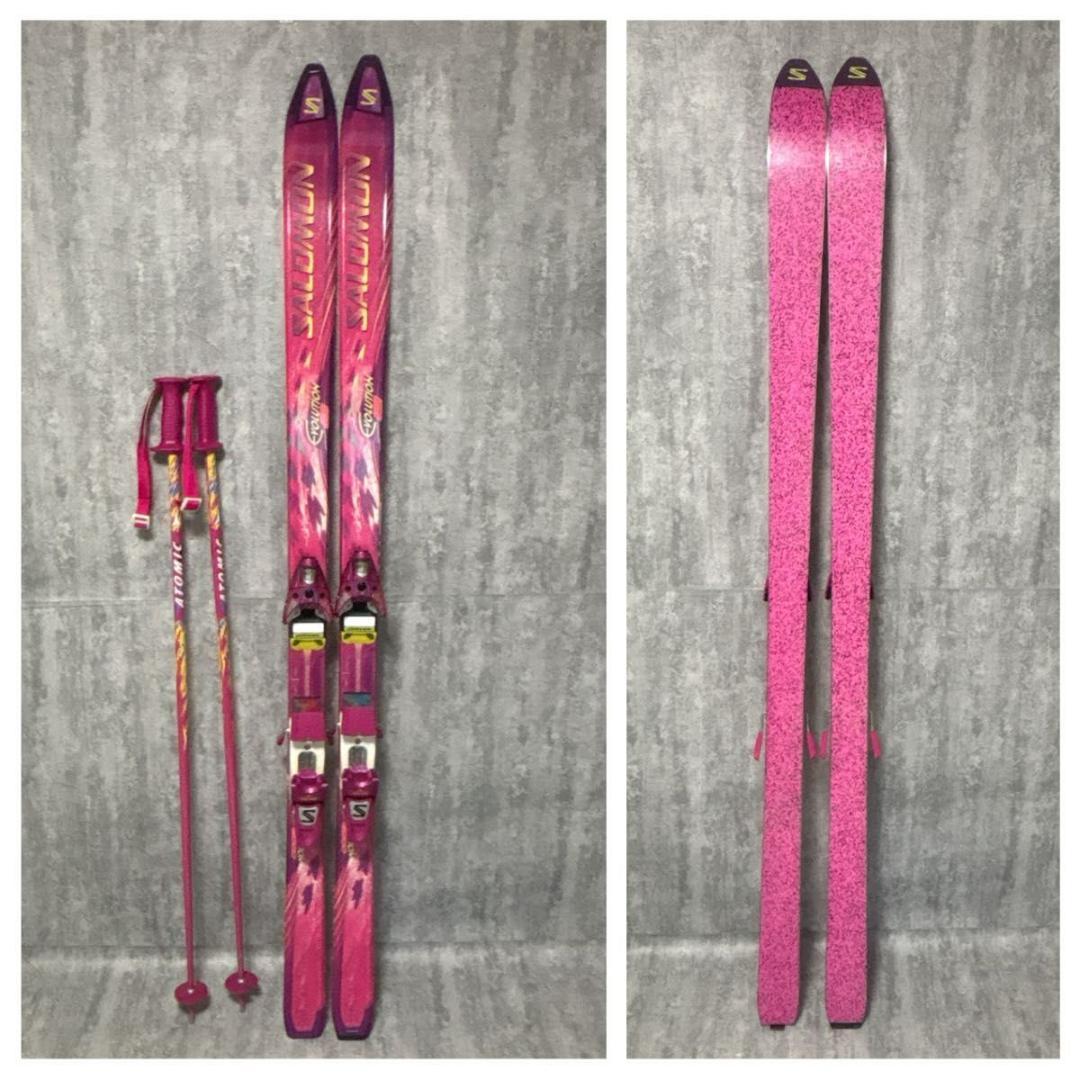 SALOMON × ATOMIC レディーススキー4点セット　送料無料 匿名配送