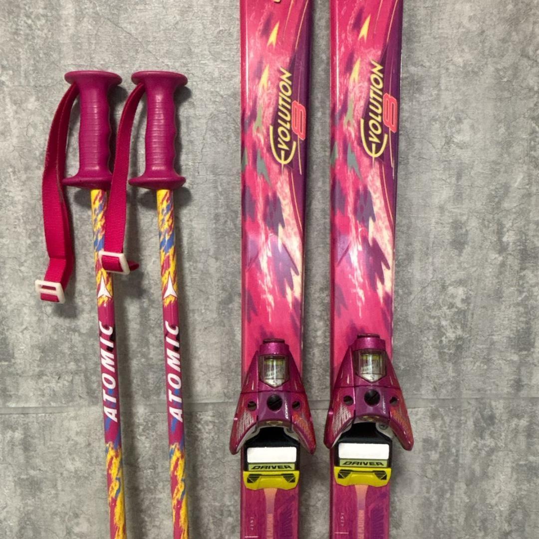 SALOMON × ATOMIC レディーススキー4点セット　送料無料 匿名配送