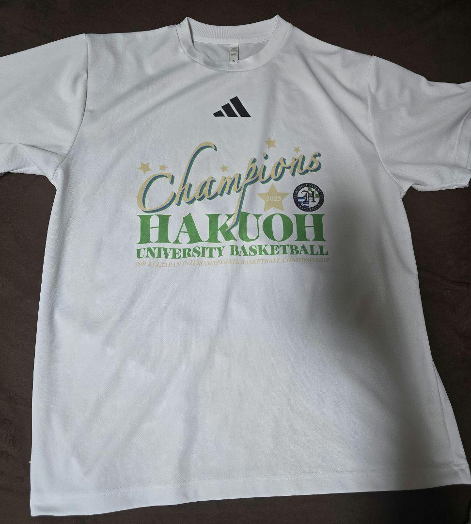 白鴎大学バスケチャンピオンズTシャツ　インターカレッジ　2023年度