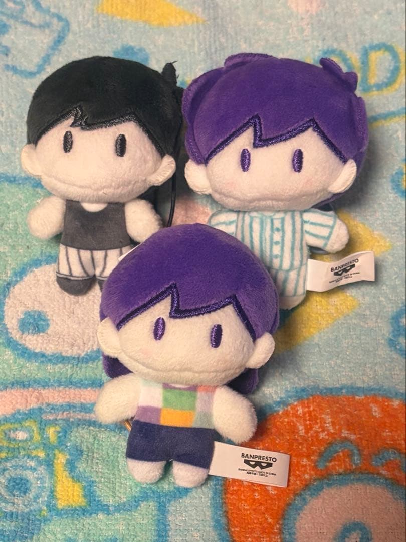 OMORI おともだちといっしょぬいぐるみ 3個セット
