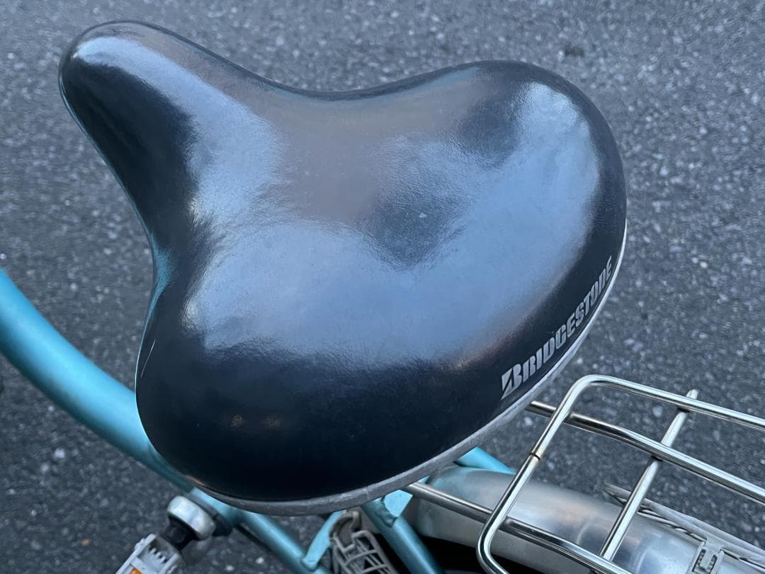 い*ん様 中古軽量アルミブリヂストン小径自転車20インチ★新品ワイヤー錠付※配達
