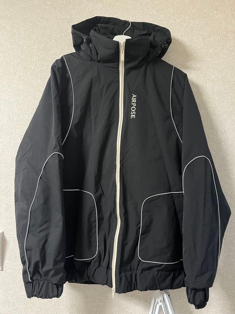 スノボウェア M ブラック 上下 セットアップ 韓国