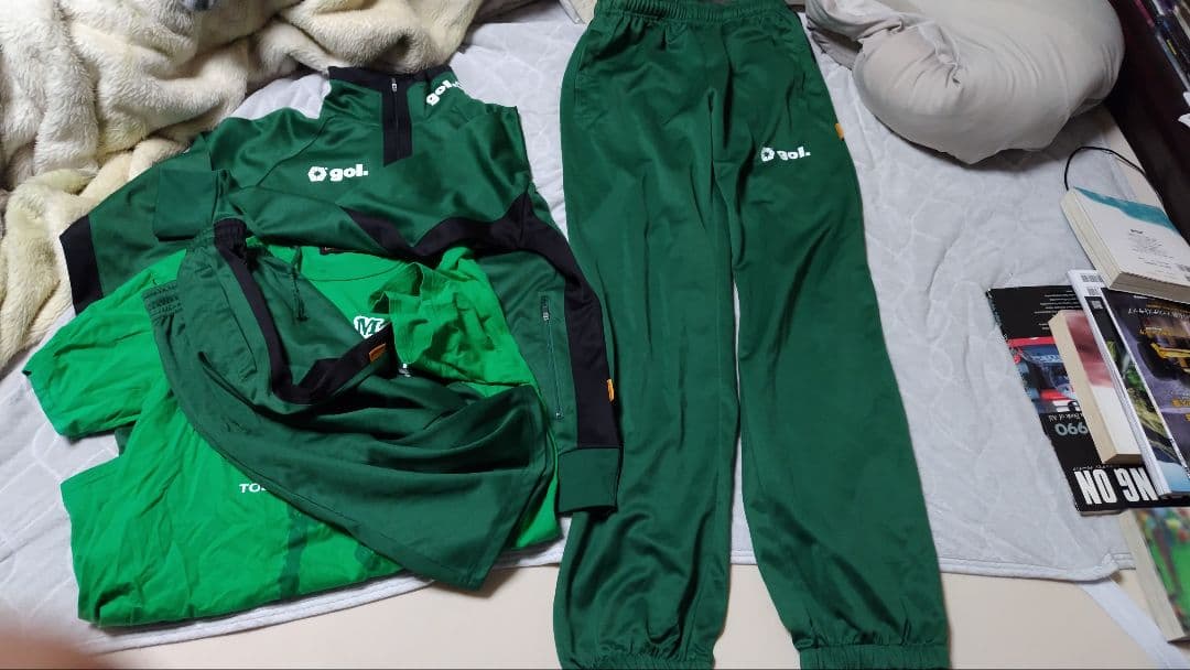 2015FC岐阜トレーニングウェア4点セット　選手支給品　gol