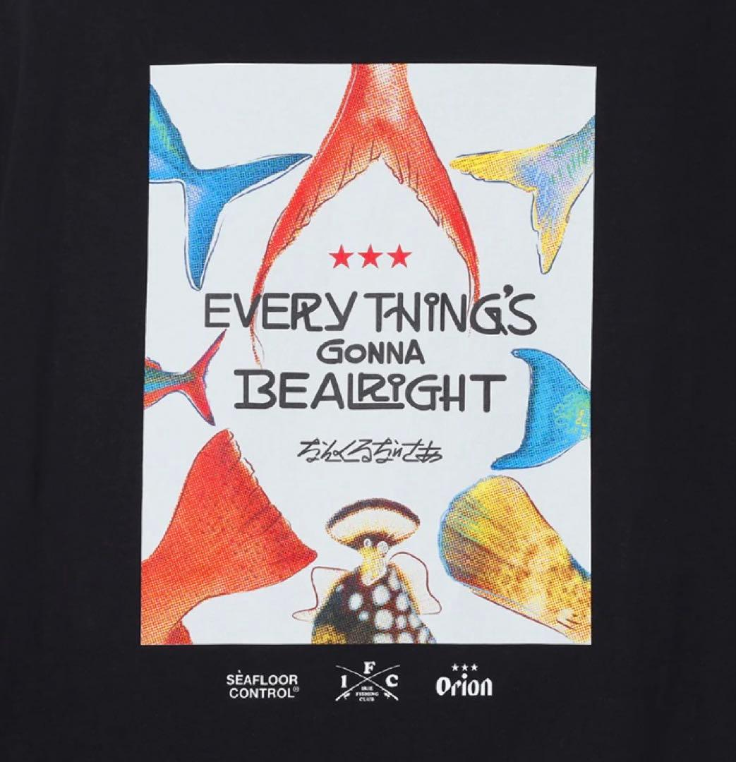 アイリーフィッシングクラブ　トリプルコラボＴシャツ　XL 黒　オリオンビール