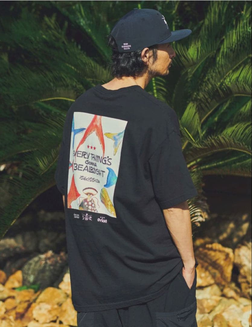 アイリーフィッシングクラブ　トリプルコラボＴシャツ　XL 黒　オリオンビール