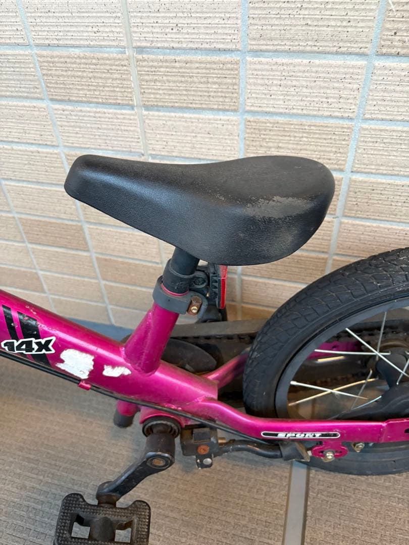 STRIDER 14x 幼児用自転車 ピンク　キックバイク　ストライダー