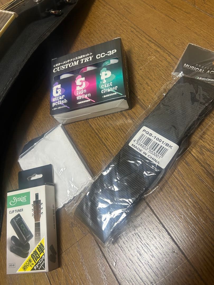美品 Sepia Crue FG-10 BLS アコースティックギター ケース付