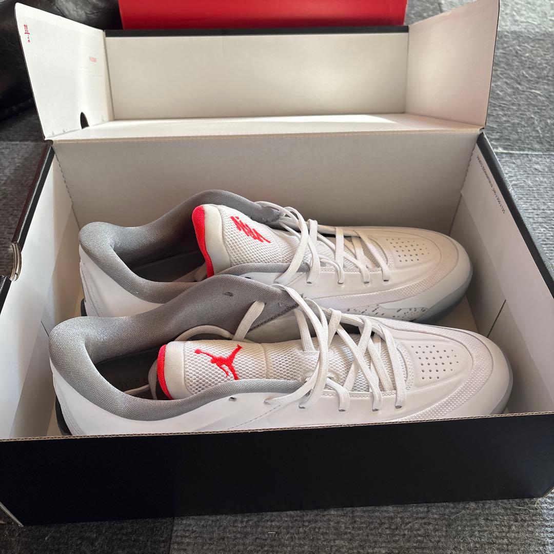Air Jordan 37 ホワイト/グレー/レッド 箱付き