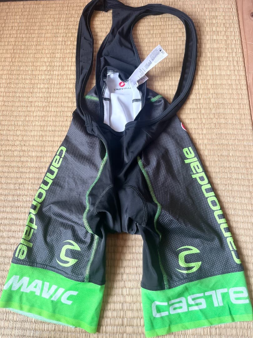 Cannondale ビブタイツ ブラック/グリーン