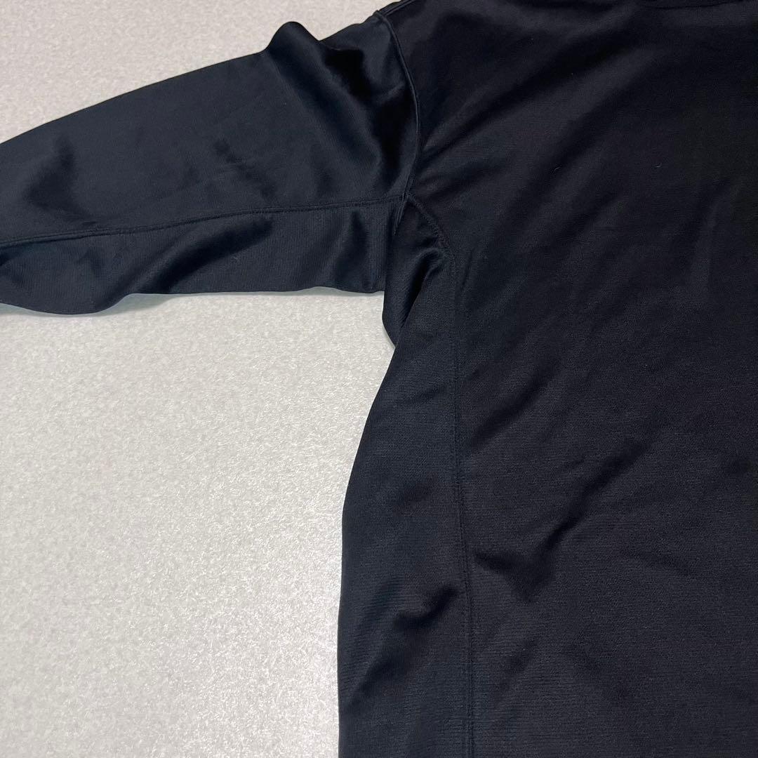 NIKE GOLF モックネック長袖シャツ L ブラック ストレッチ