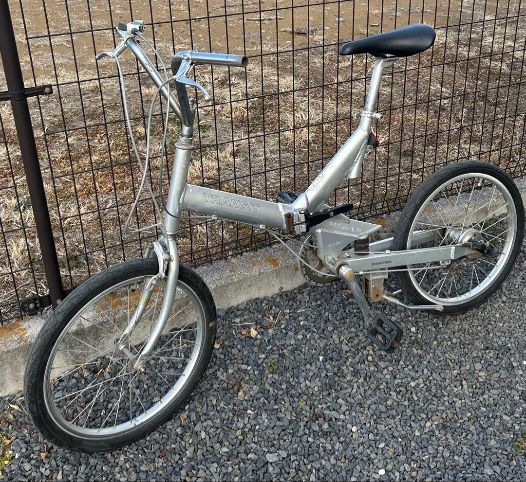 レトロ 折りたたみ自転車 ブリヂストン トランジット TRANSIT 折り畳み