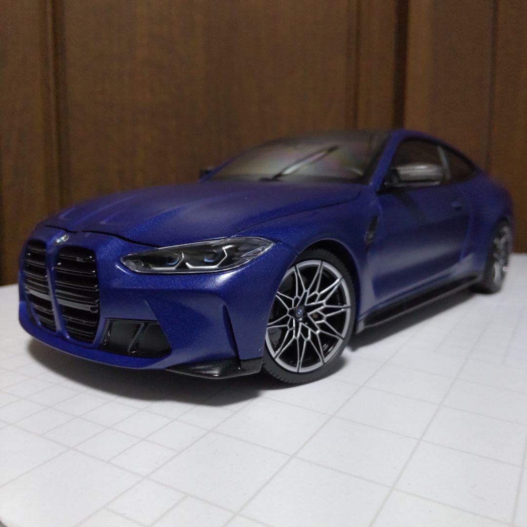  M4 2020 ブルーメタリック 1/18 ミニチャンプス CLDC