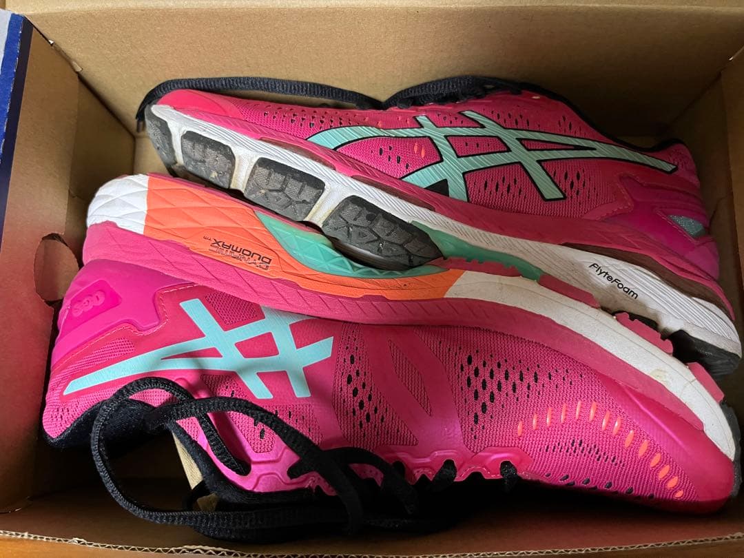 アシックス　レディースゲルカヤノ23ワイド　サイズ25.0cm asics