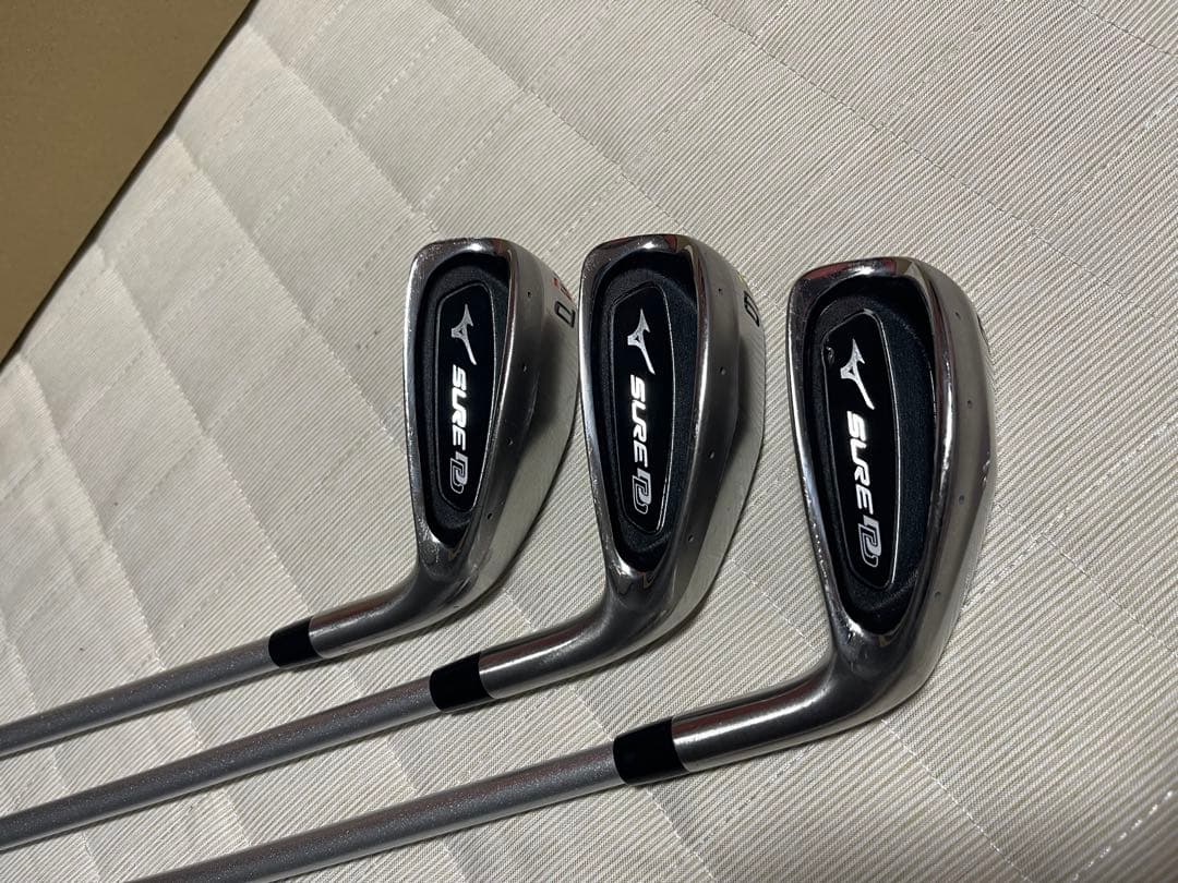 Mizuno ミズノ　SURE DD SI アイアンR 中古美品　8〜P 3本