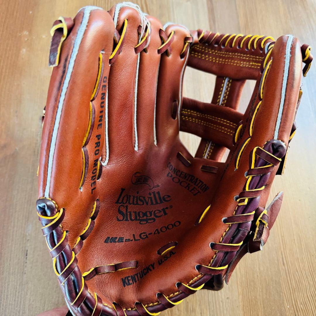 【美品】Louisville Slugger 少年用　左利き　野球グローブ