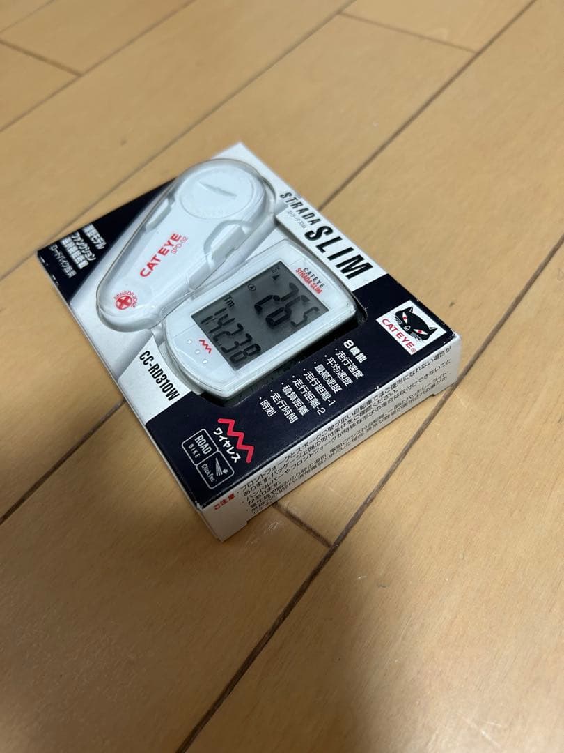 CAT EYE キャットアイ CC-RD310W サイクルコンピューター 白