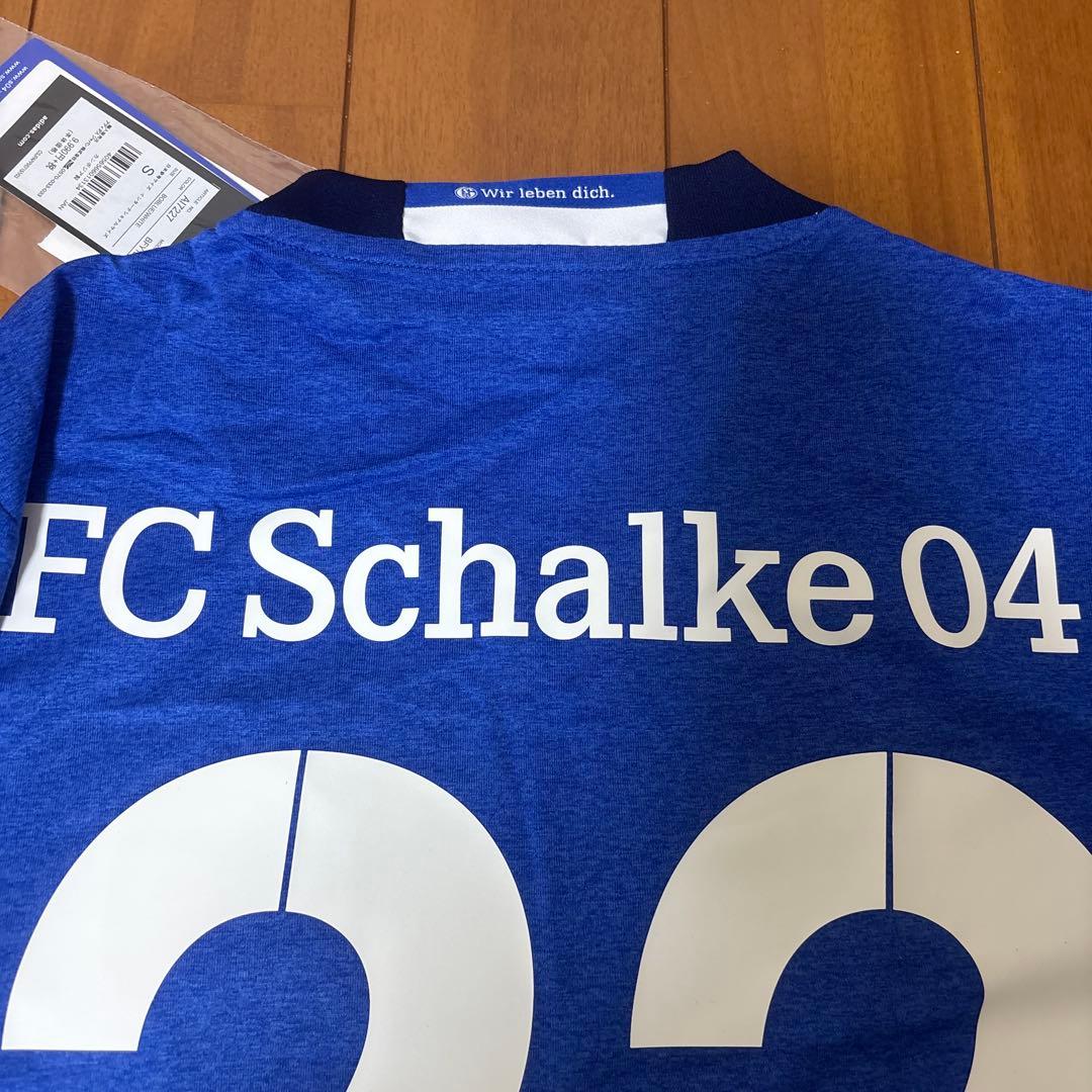 シャルケ　シャツ 内田篤人　サッカー　ユニフォーム　ウェア　アディダス　Sサイズ