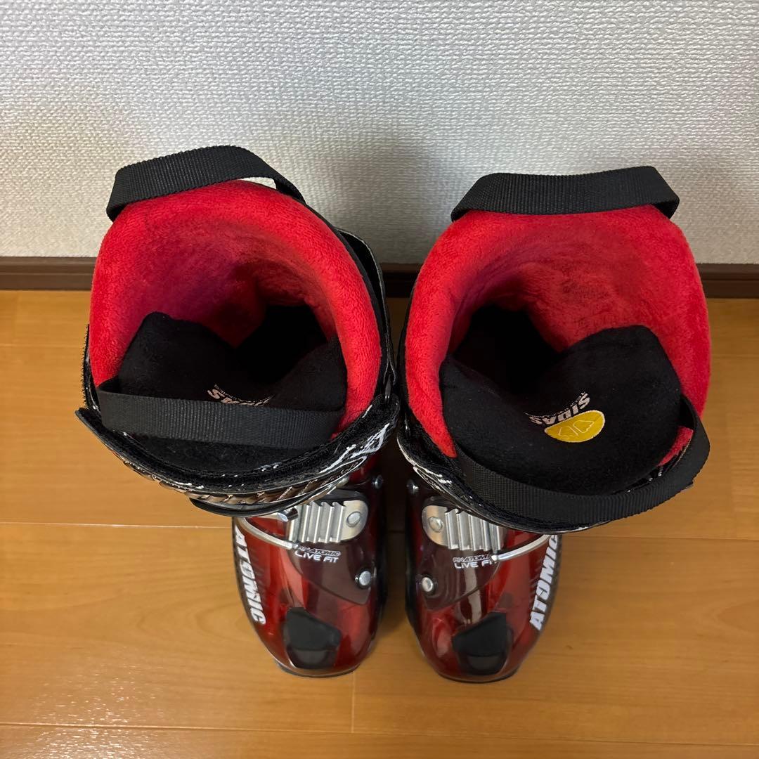 Atomic Live Fit Pro 26-26.5cm スキー靴 黒/赤