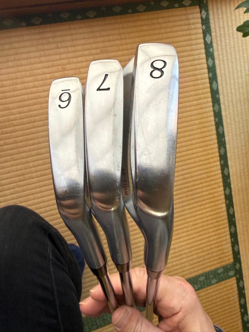 美品エポンAF- TOUR MB3 3番からPW ８本セット